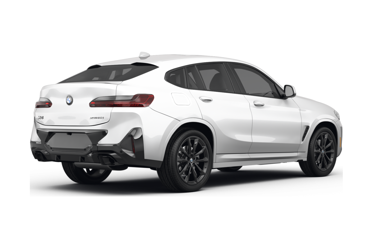 BMW X4 - Back view BMW X4 - Back view